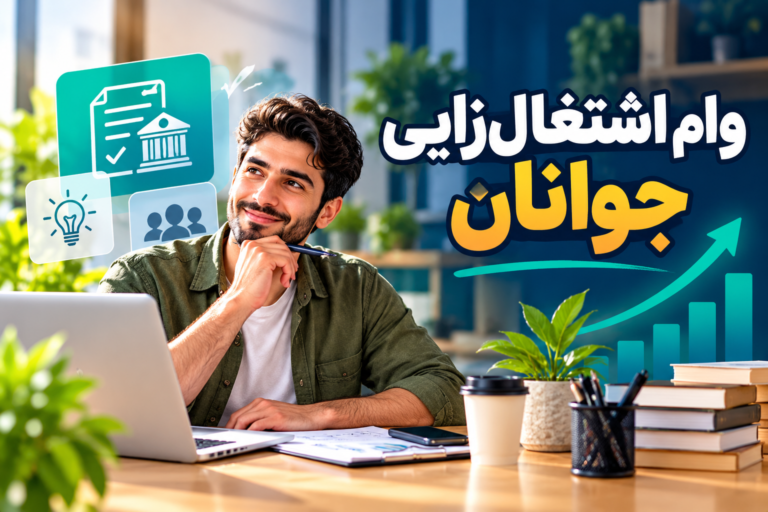 تسهیلات اشتغال‌زایی جوانان | سقف ۲ میلیارد، سود ۱۵٪ و شرایط ۱۴۰۵