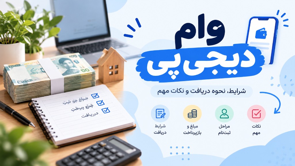 وام دیجی‌پی | شرایط، BNPL و خرید اقساطی ۱۴۰۵