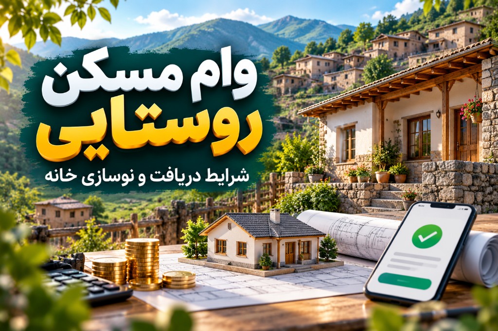 وام مسکن روستایی ۱۴۰۵ | ۵۰۰ میلیون، اقساط و ثبت‌نام