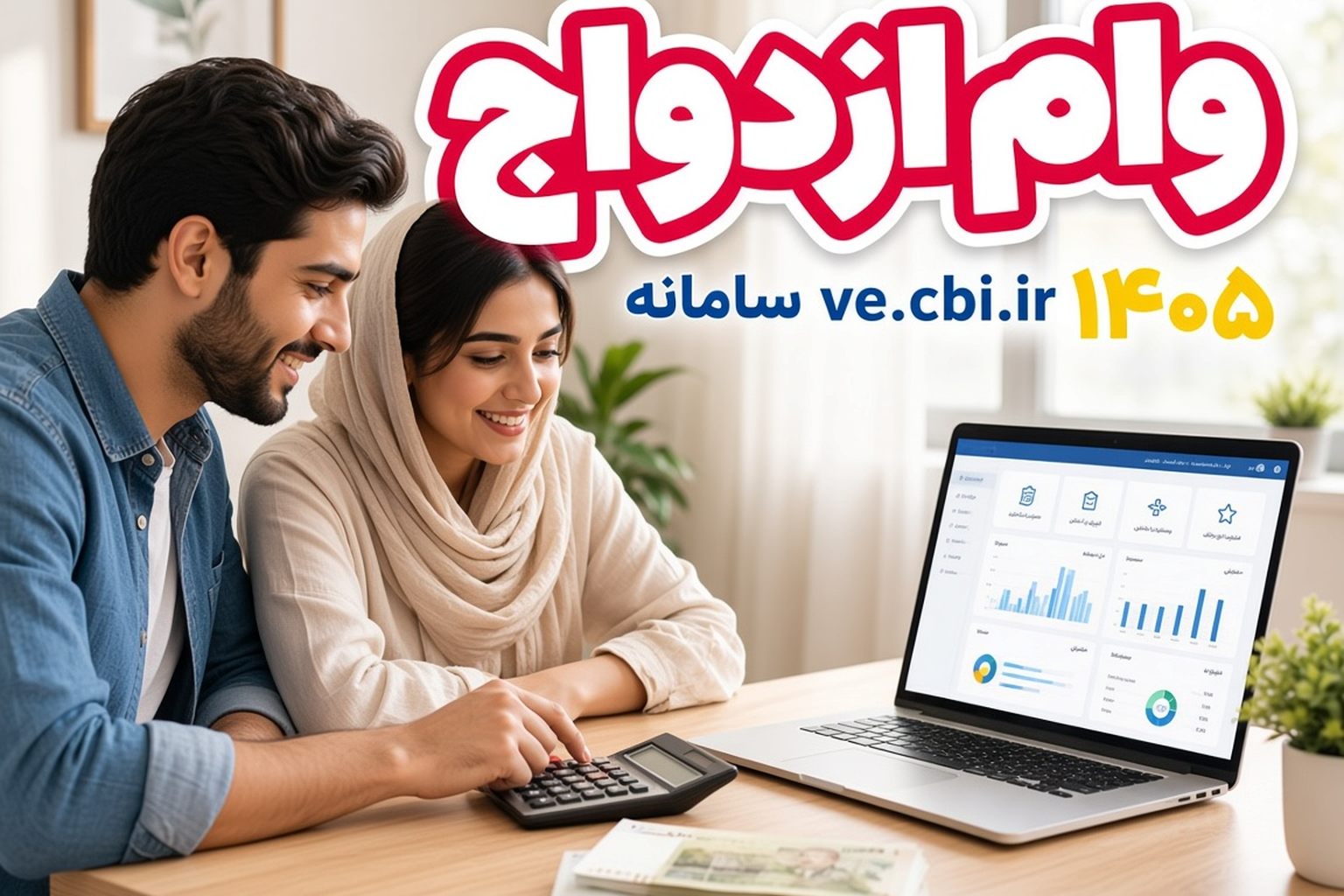 سامانه وام ازدواج ve.cbi.ir ۱۴۰۵ | ثبت‌نام، مبلغ، صف و ضامن