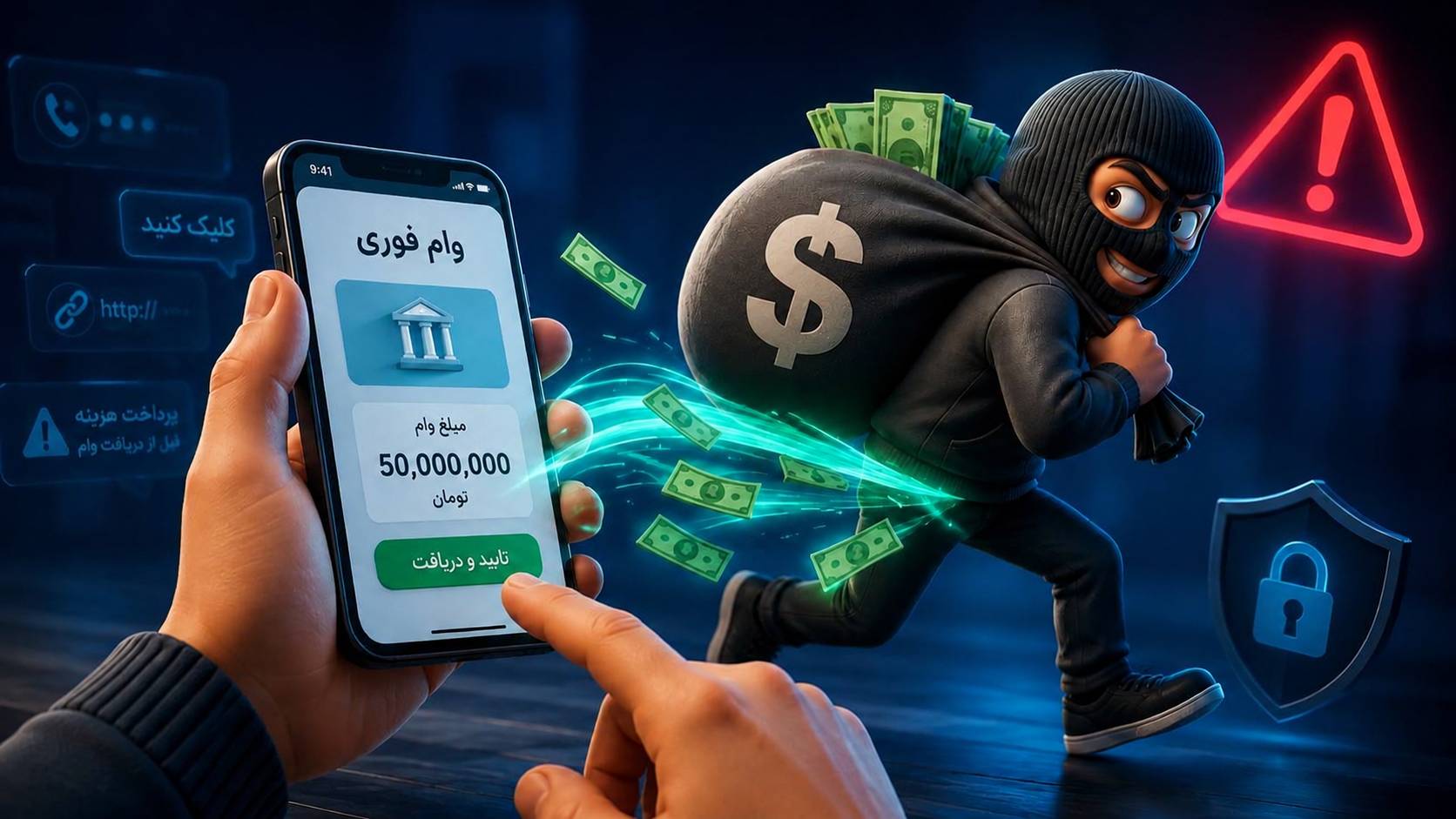 روش‌های کلاهبرداری وام؛ ۷ ترفند رایج و راه‌های جلوگیری از آن‌ها